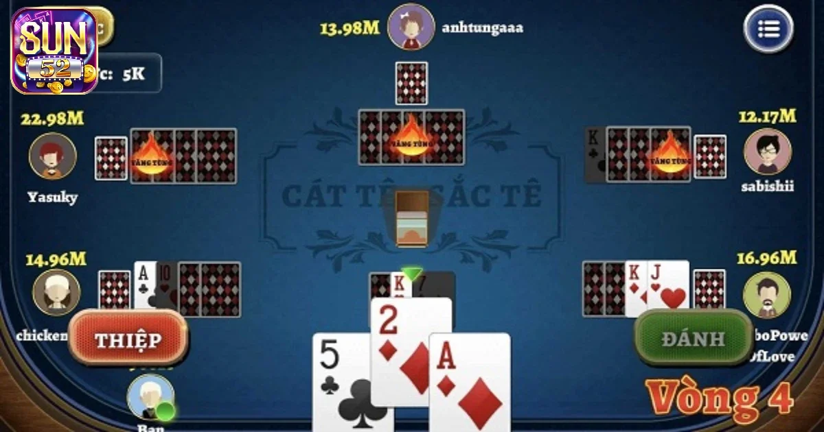 Cách chơi game bài Catte Sun52 bất bại dành cho tân binh