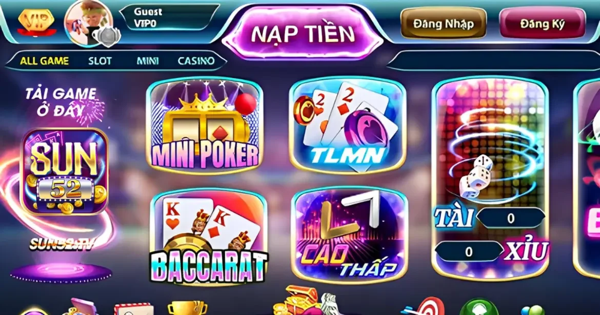 Sun52 ⭐️ Cổng Game Đánh Bài Đổi Thưởng Online Uy Tín